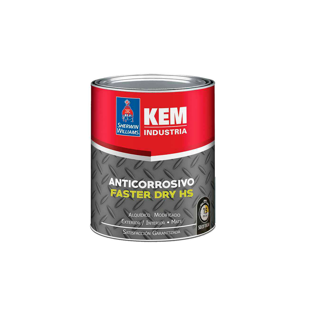 Anticorrosivo para metal fast dry 1-galon sherwin williams negro