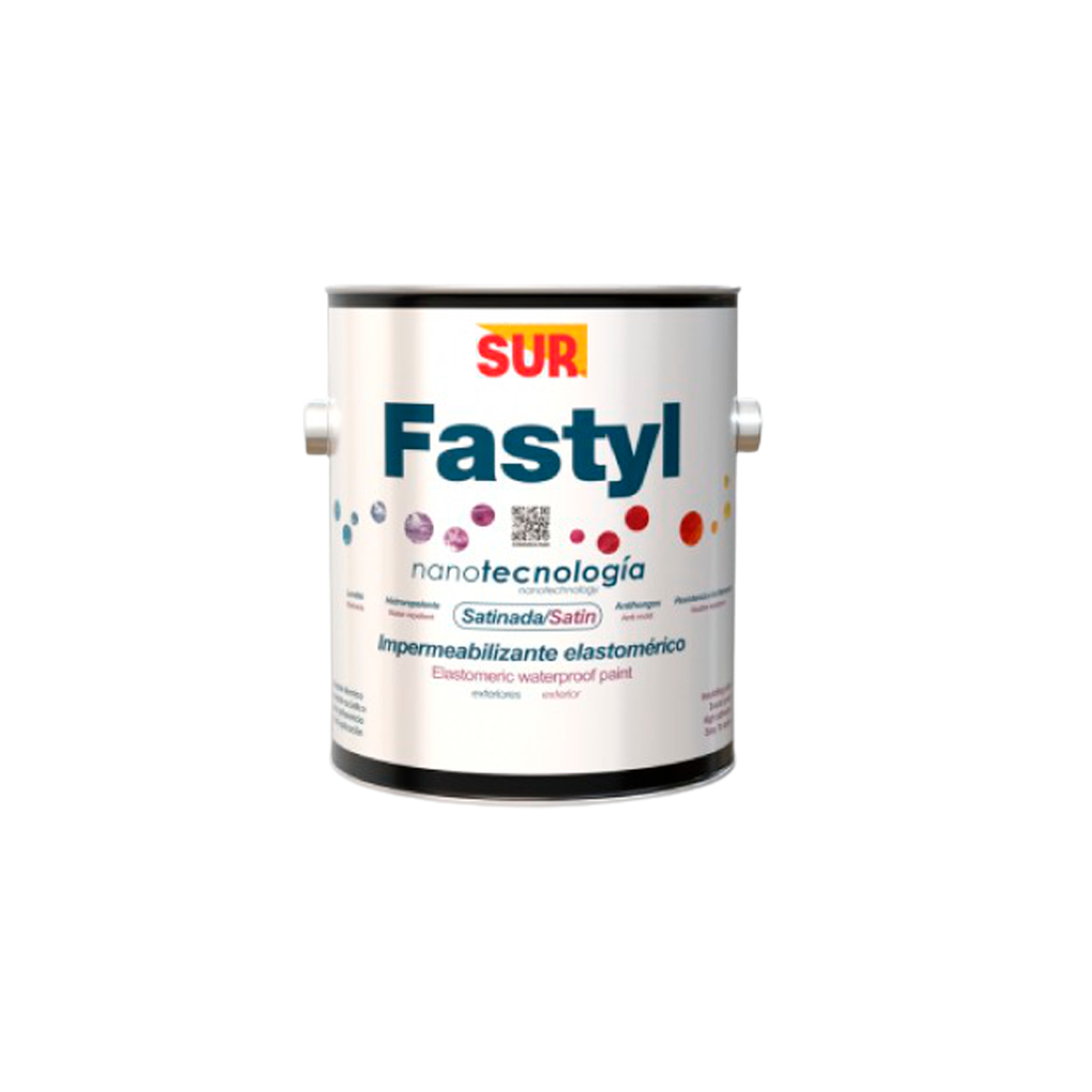 Impermeabilizante fastyl 1/4-gln gris