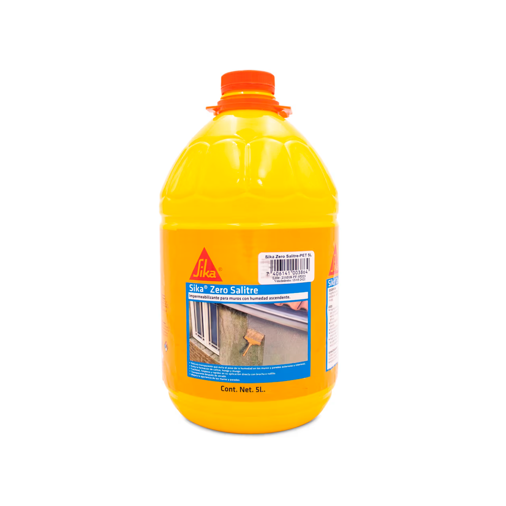 Impermeabilizante sikazero salitre pet 5l