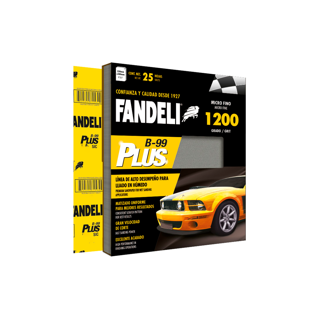 Lija automotriz b99plus 1200 fandeli 76142