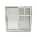 Ventana corrediza cuadriculada upvc 1.2 x 1.5 metros vento blanco
