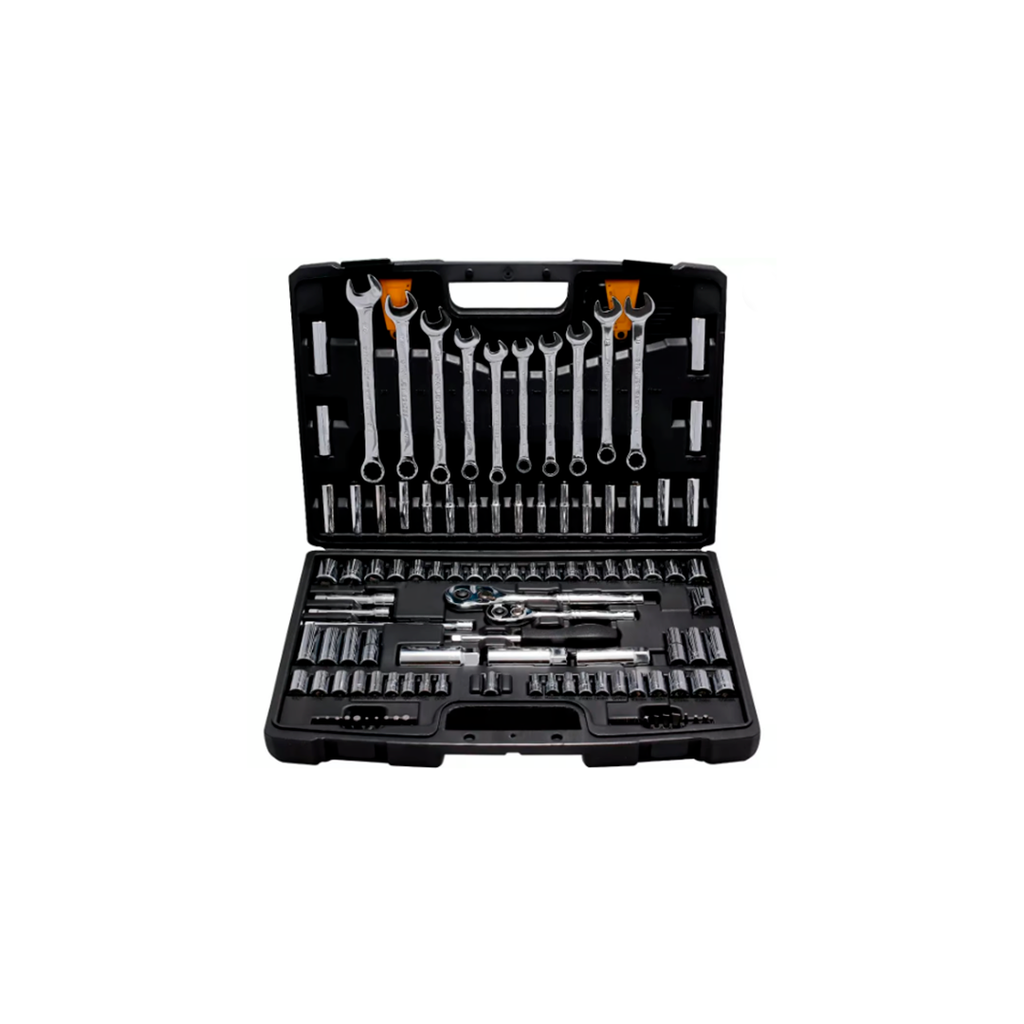 Cubos stanley 123pc 3/8-1/4 estuche 94-374