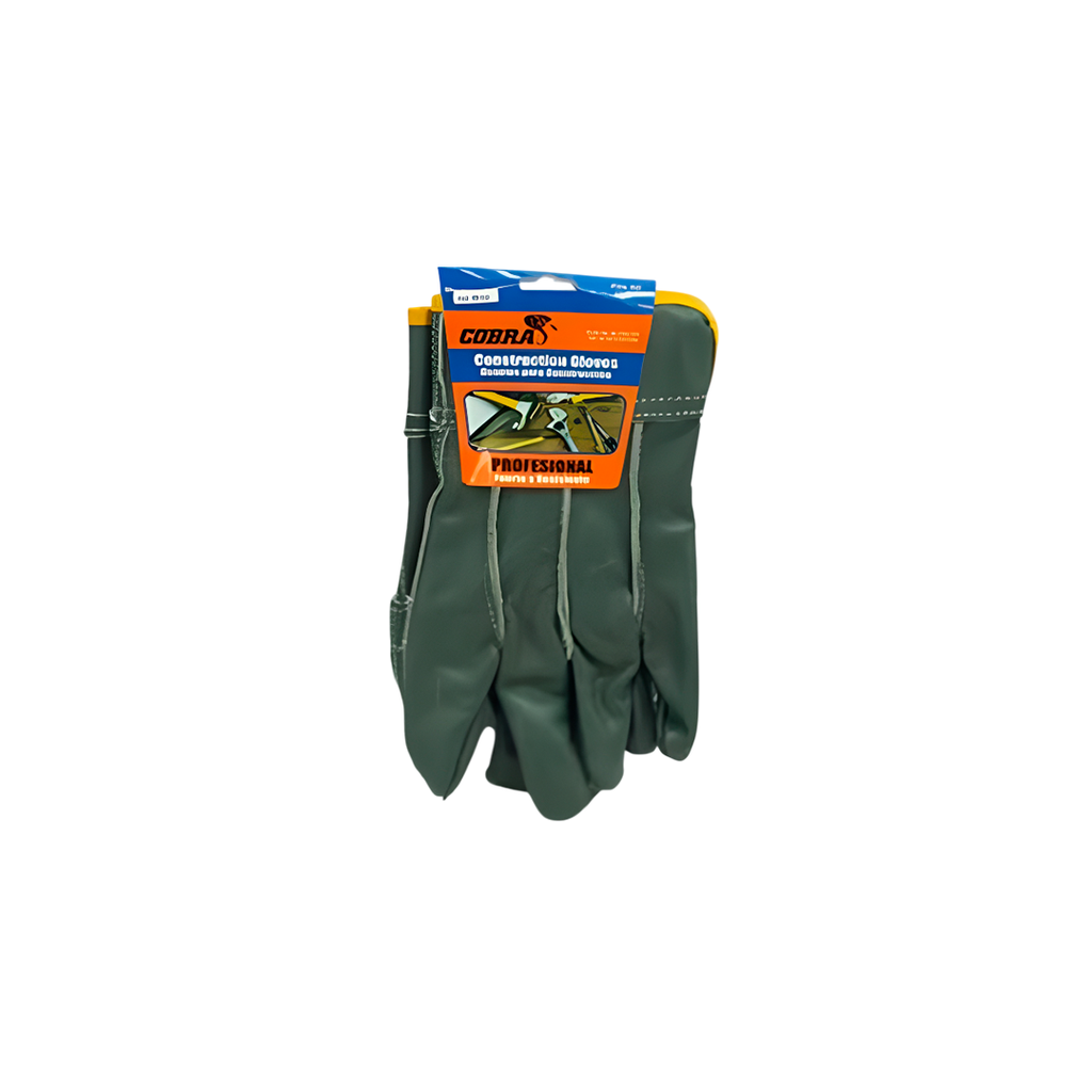 Guante de cuero muñeca corta cobra 10" zhx1022