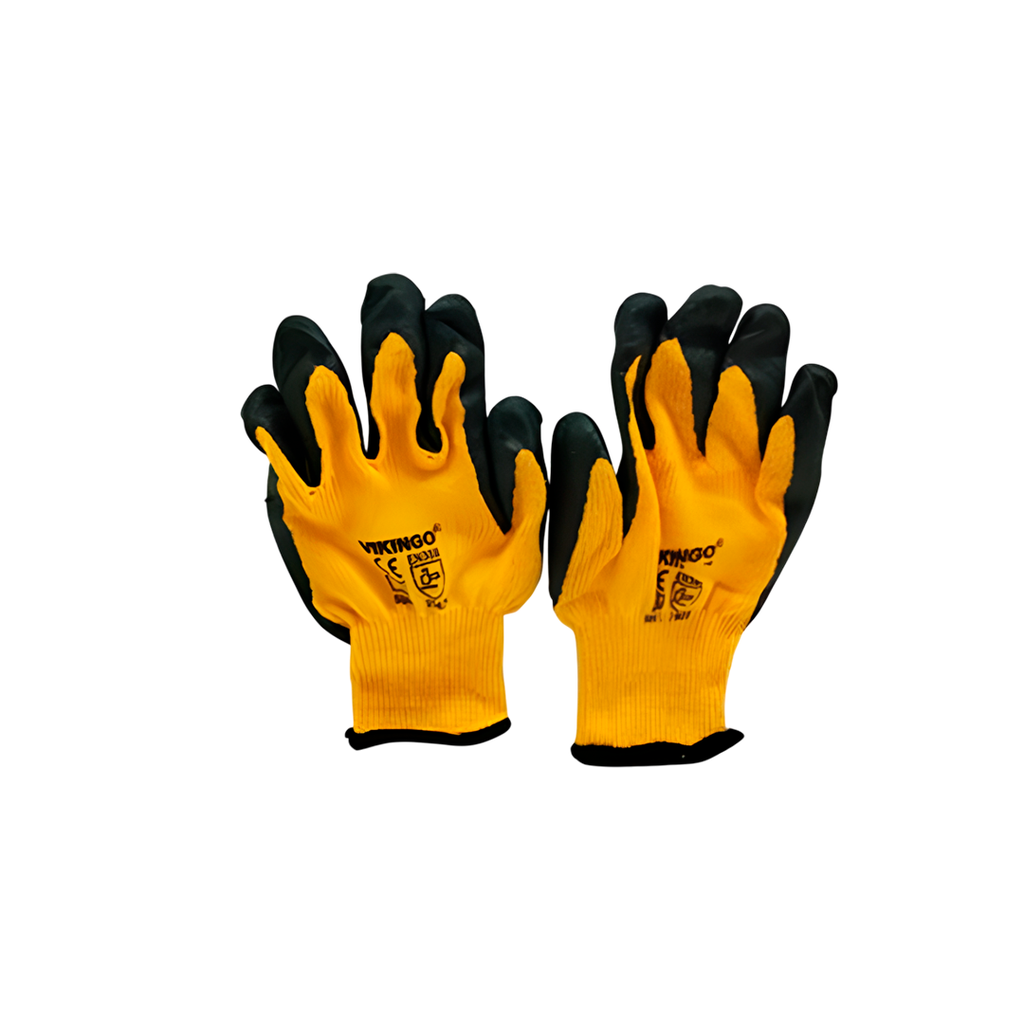 Guante poliester palma/latex vikingo lcg