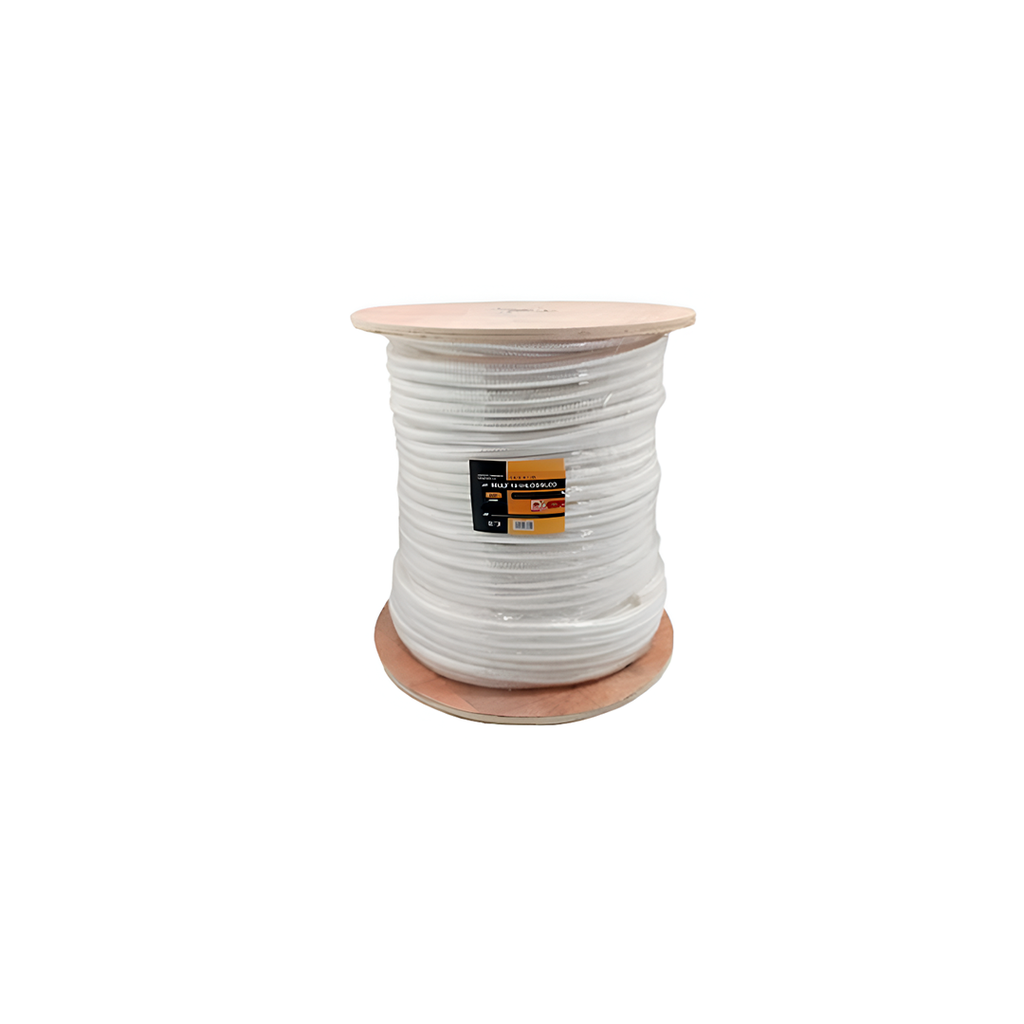 Lazo nylon 5/8"x200m multifuncional 16-hilos blanco