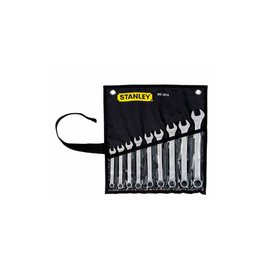 Llaves mixtas 9pc 8-17mm stanle 1-86-974