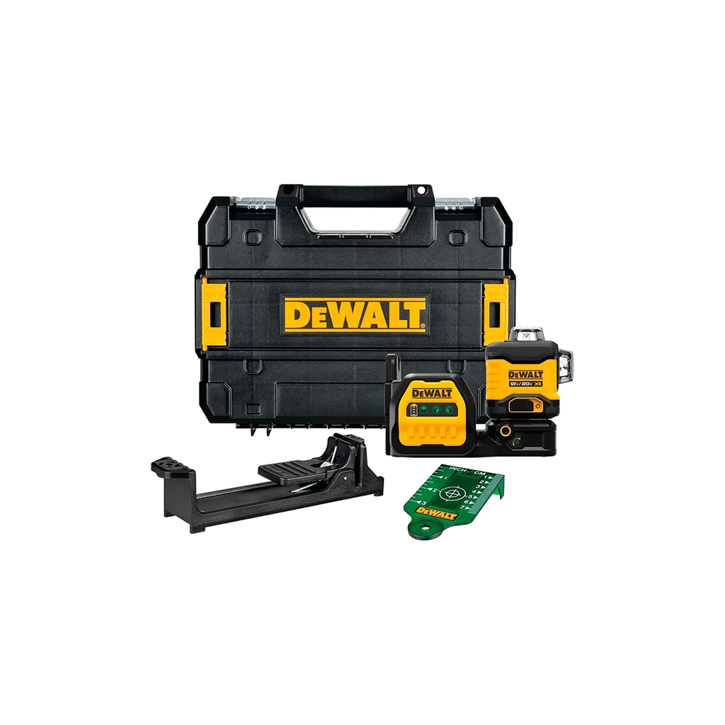 Nivel laser 20v 3-lin xr sin bateria dewalt le34030g