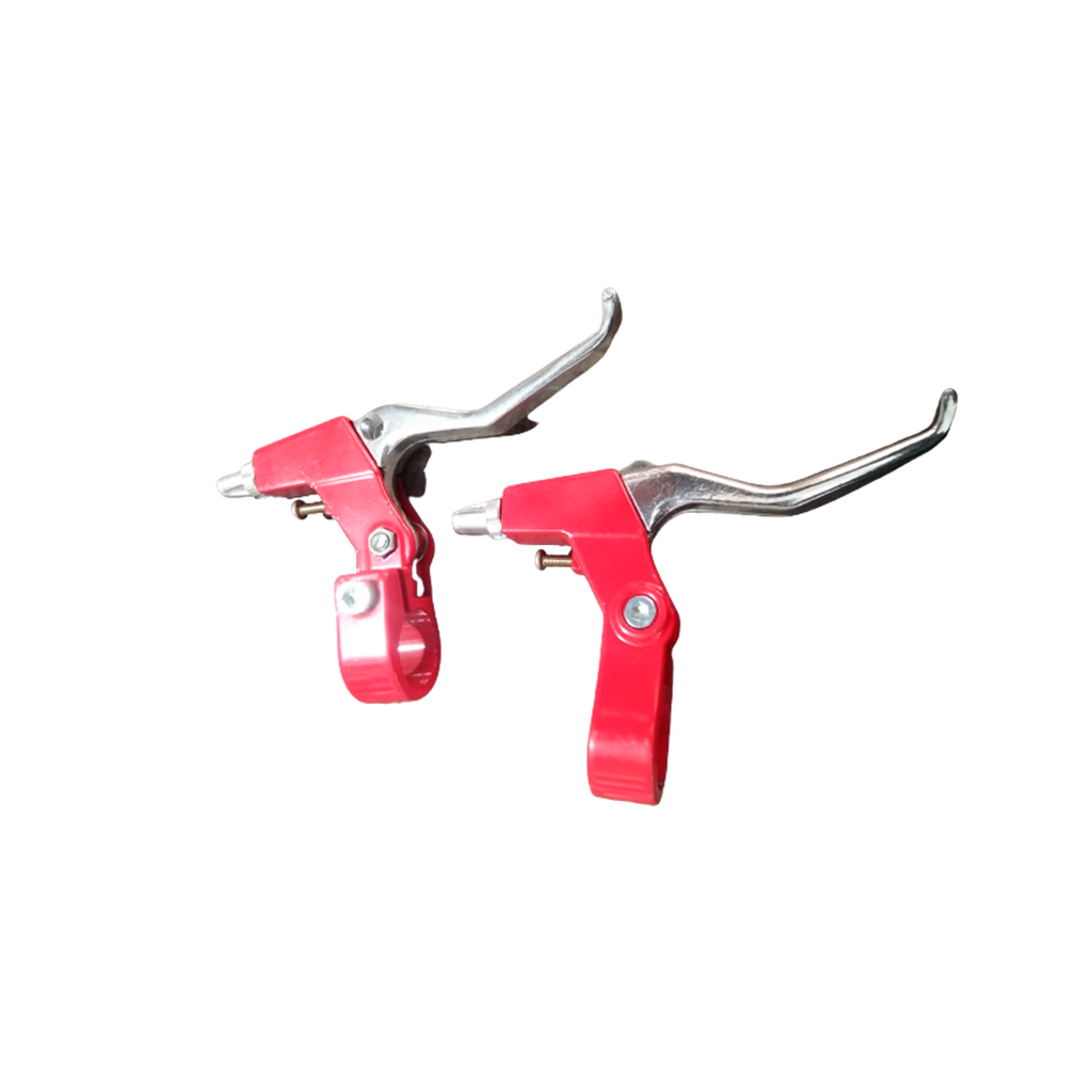 Manecilla bicicleta mtb aluminio l-9v rojo