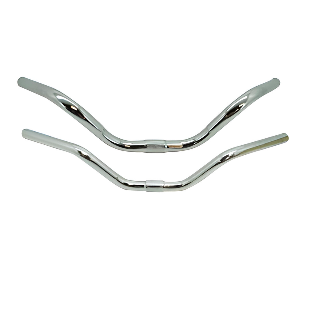 Manubrio mtb 550/570mm semialto hb155 cromo pulido