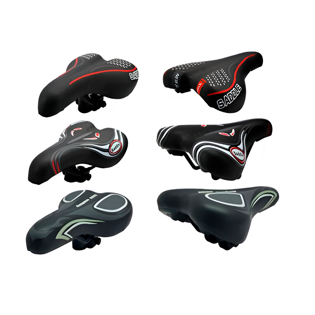 Montura bicicleta 23x14cm t16009 negro/azul/gris