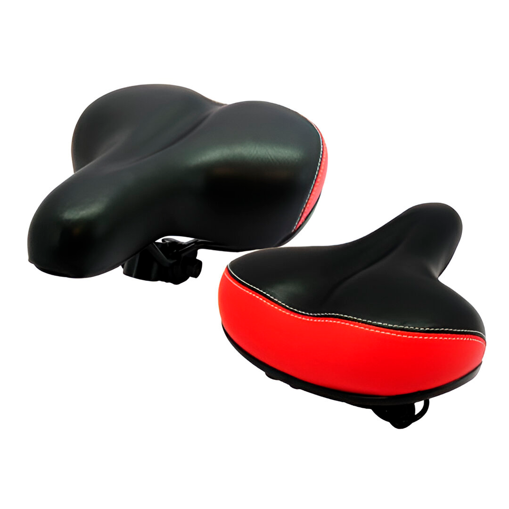 Montura bicicleta 25x20.5cm t16120 rojo/negro