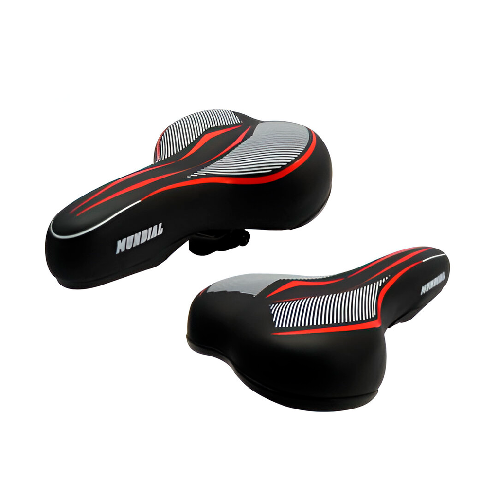 Montura bicicleta mundial con dec az-6020 negro/rojo