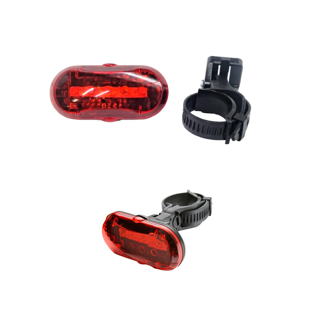 Reflector bicicleta stop con bater oval jy-366t