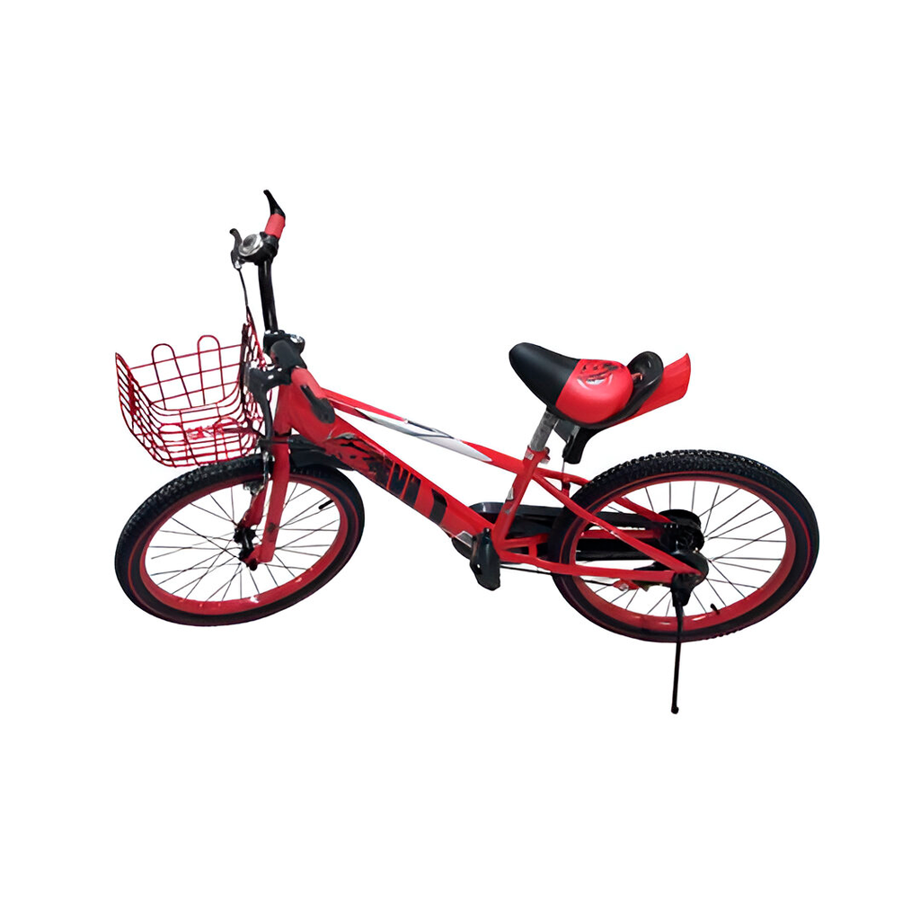 Bicicleta 20 bmx niño 1v max con guias rojo armada