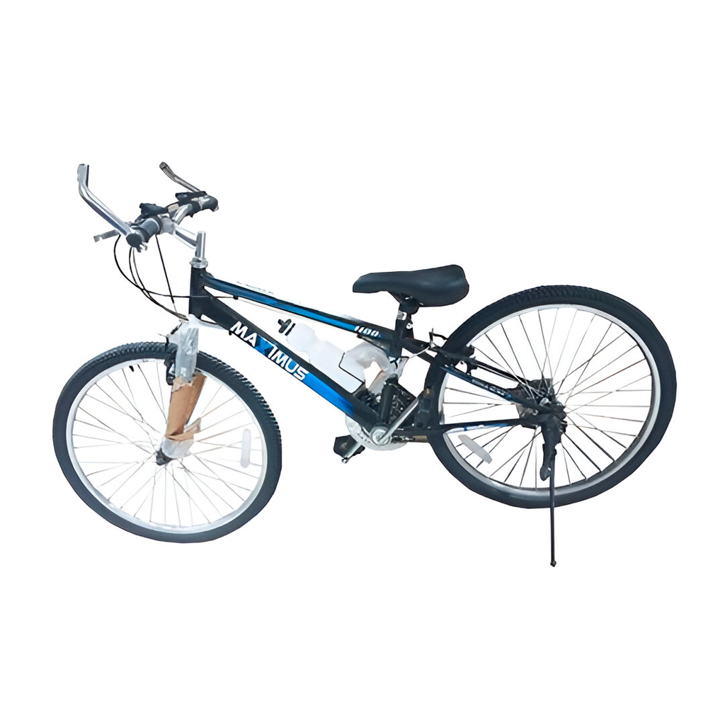 Bicicleta 24 mtb 21v tubo aba cro max azul/negro armada