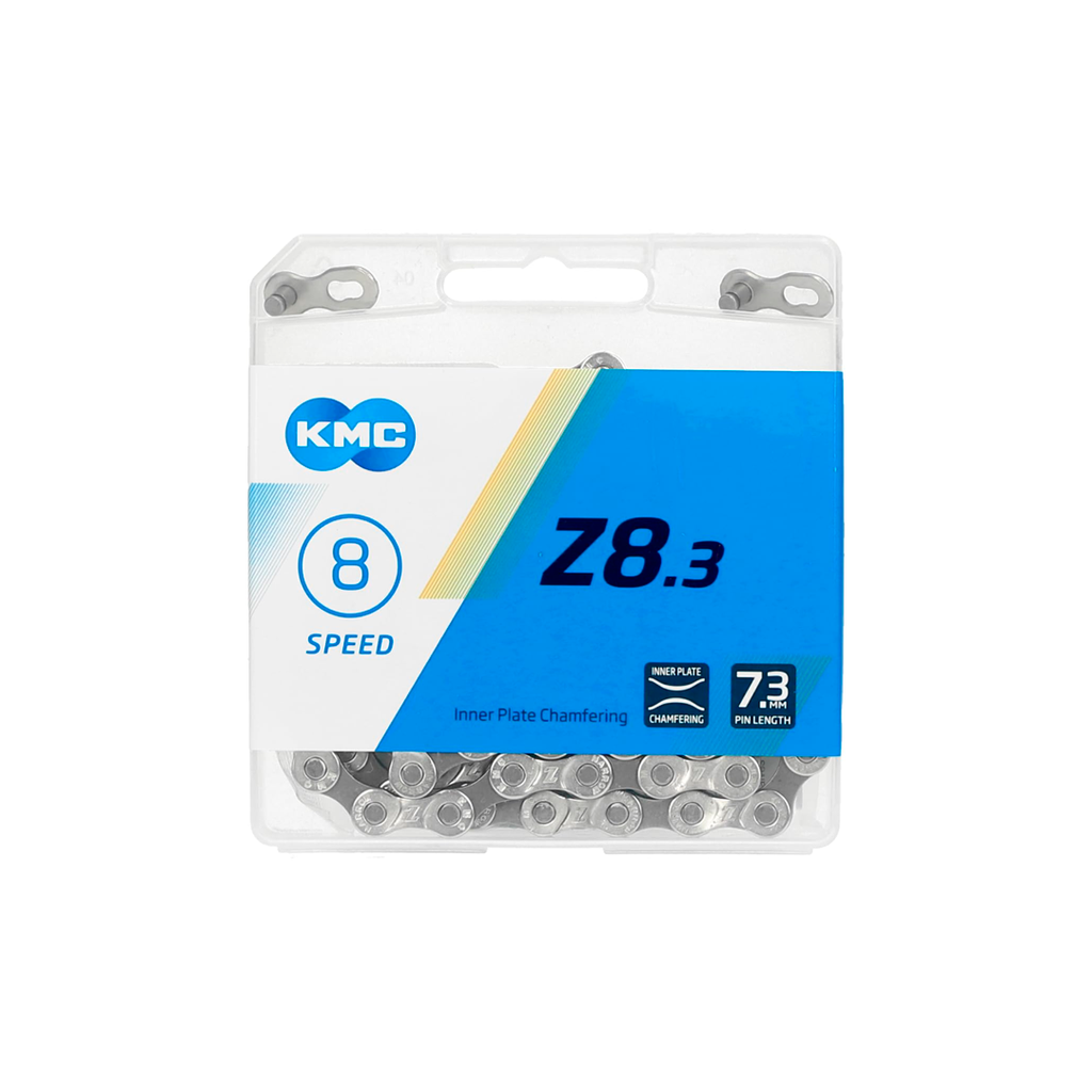 Cadena bicicleta mtb 27 1/2x3/32x116l z8.3 gris