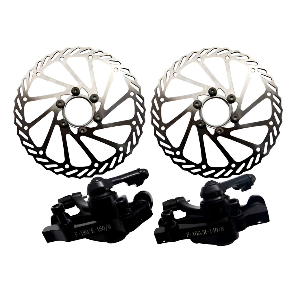 Juego disco frenos bicicleta con cal 4pc bb03