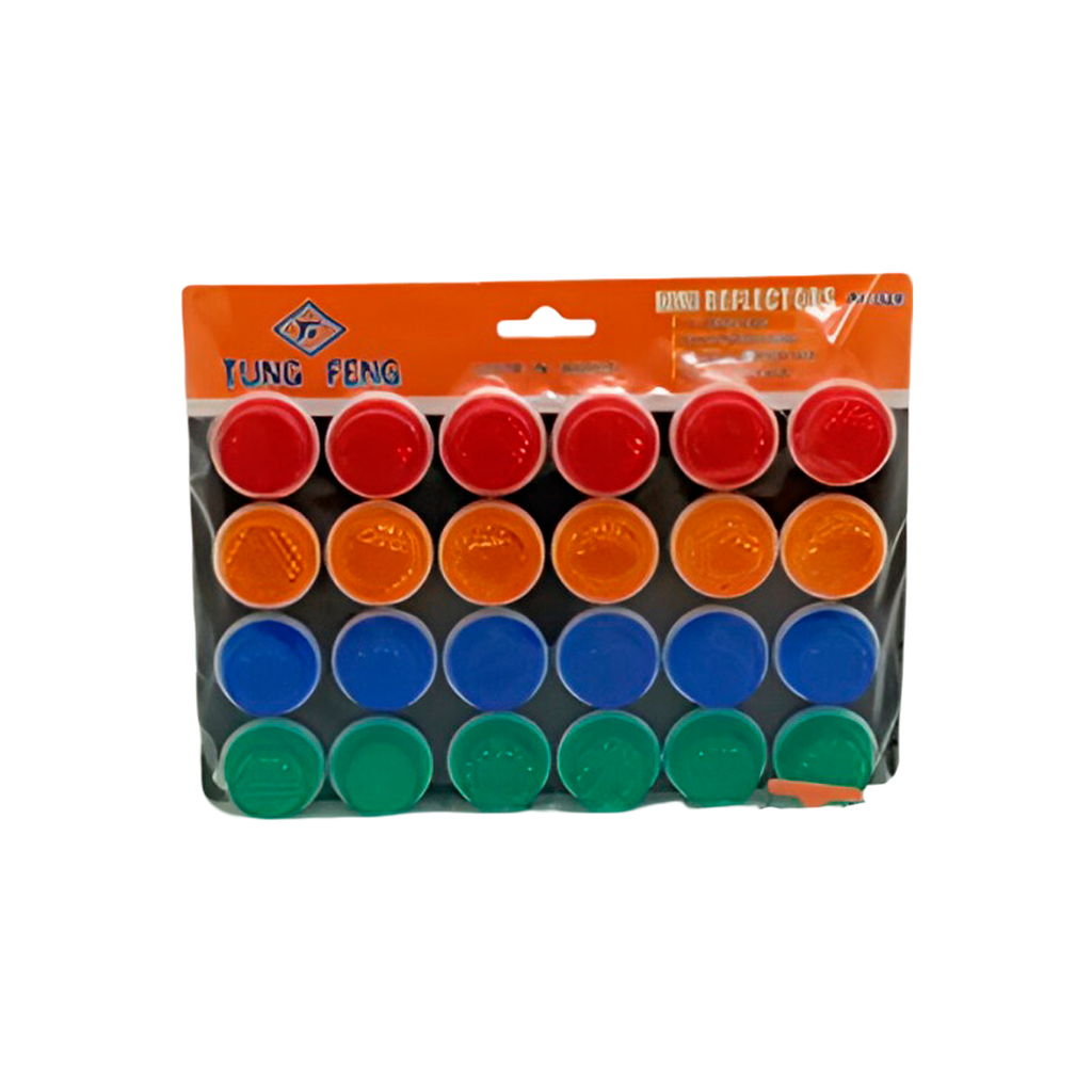 Reflector bicicleta ojo gato tuer-mar cart-24