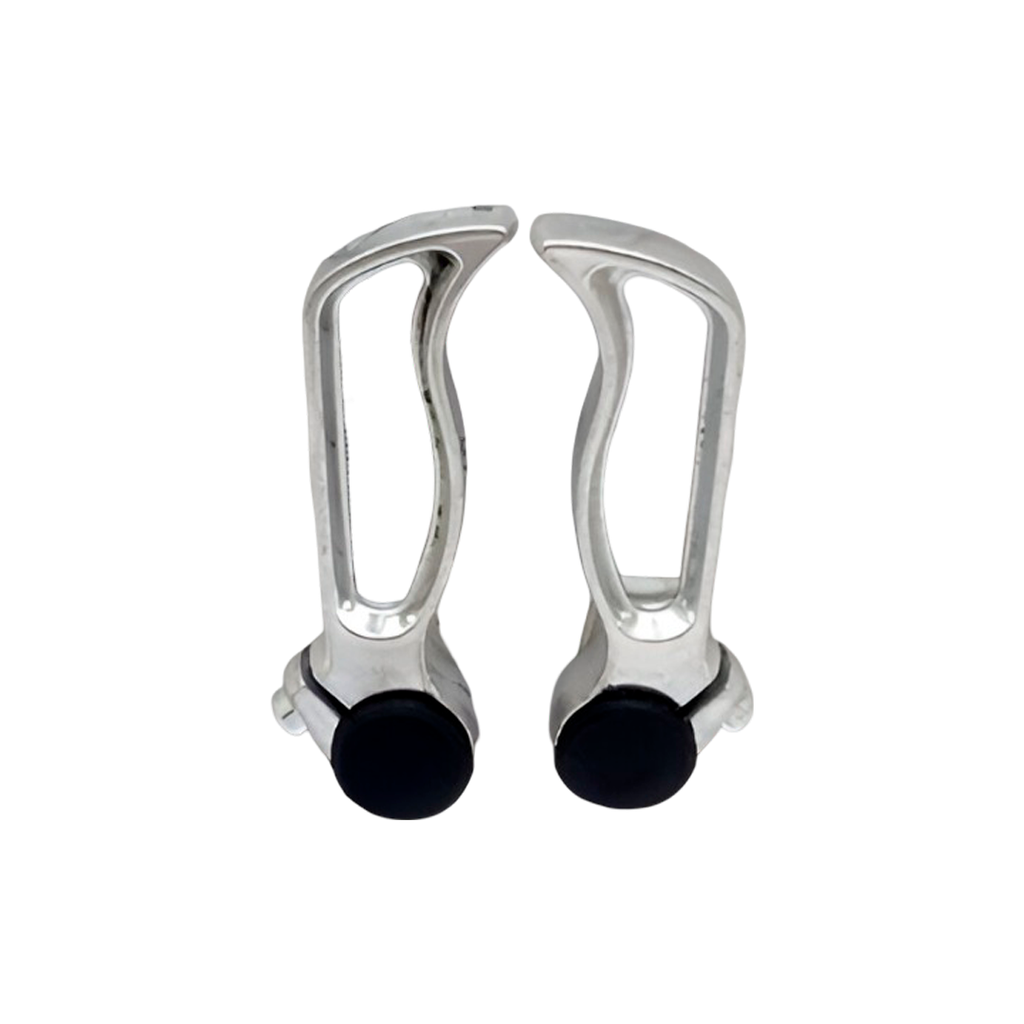 Soporte bicicleta manubrio aluminio cromo