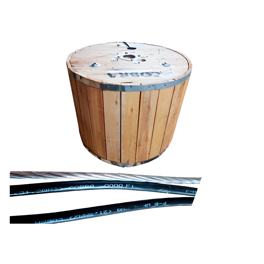 Cable electricidad 3x4 awg triplex para acometida cobra