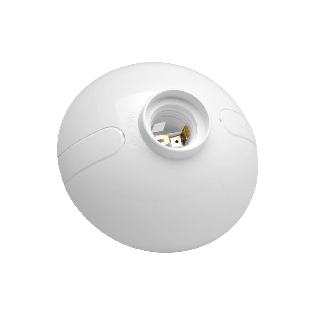 Roseta plastica bticino 150w p21w blanco