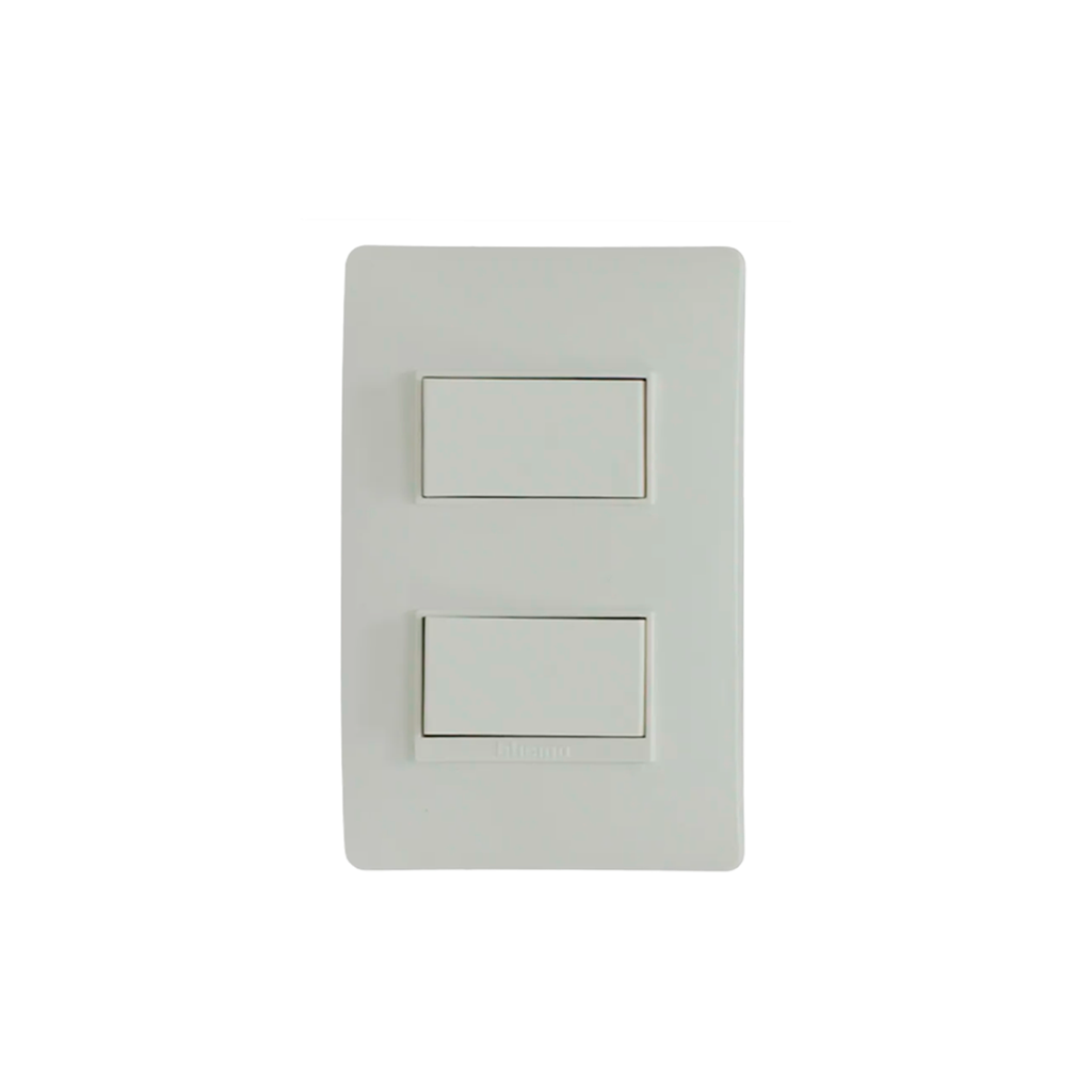 Switch doble 15a bticino luzica 5200
