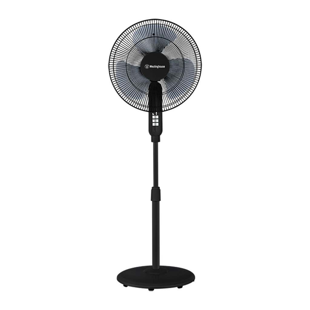 Ventilador pedestal 16" 3-vel westing 72938 negro