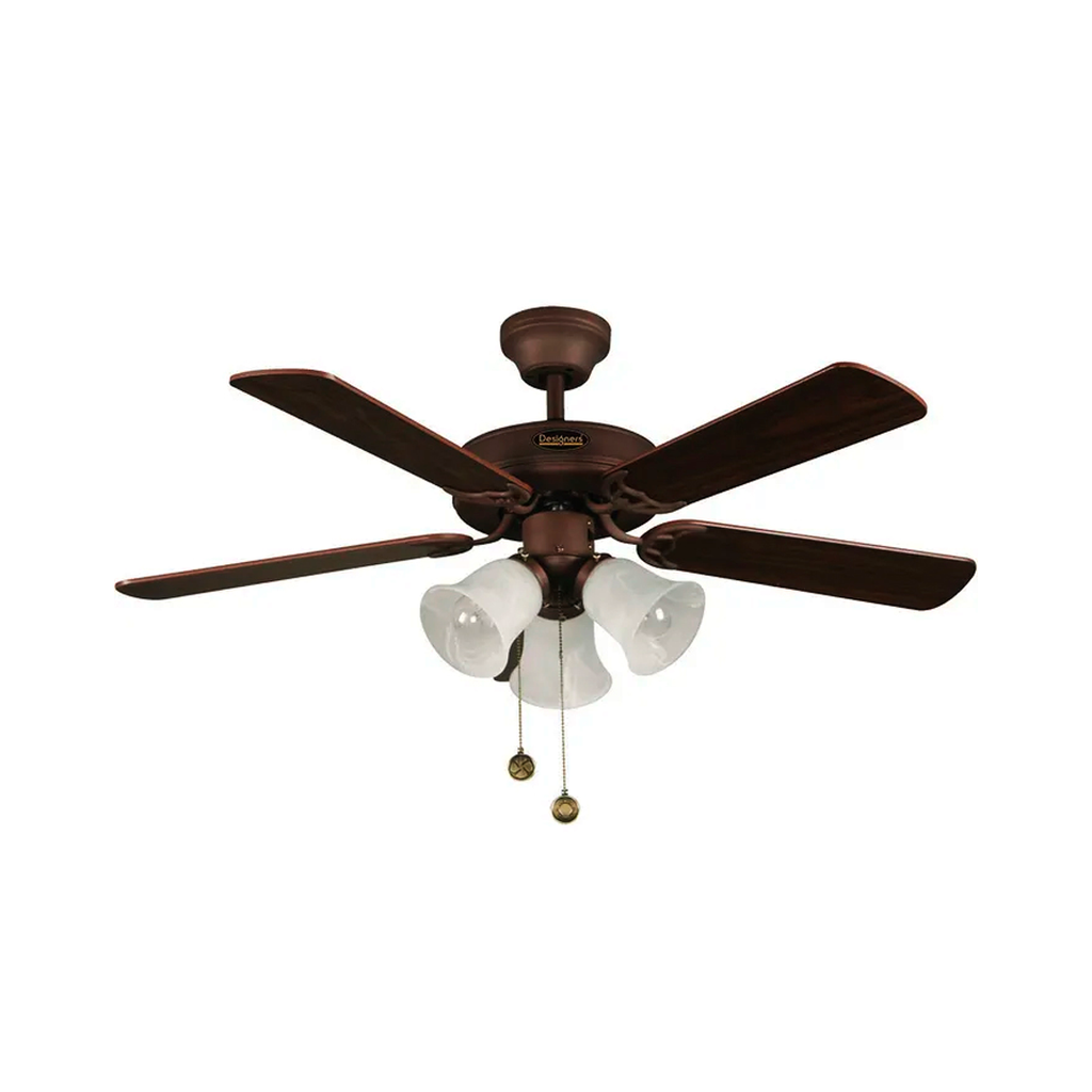 Ventilador techo 42" 5a 3l lumi 3087-9 br