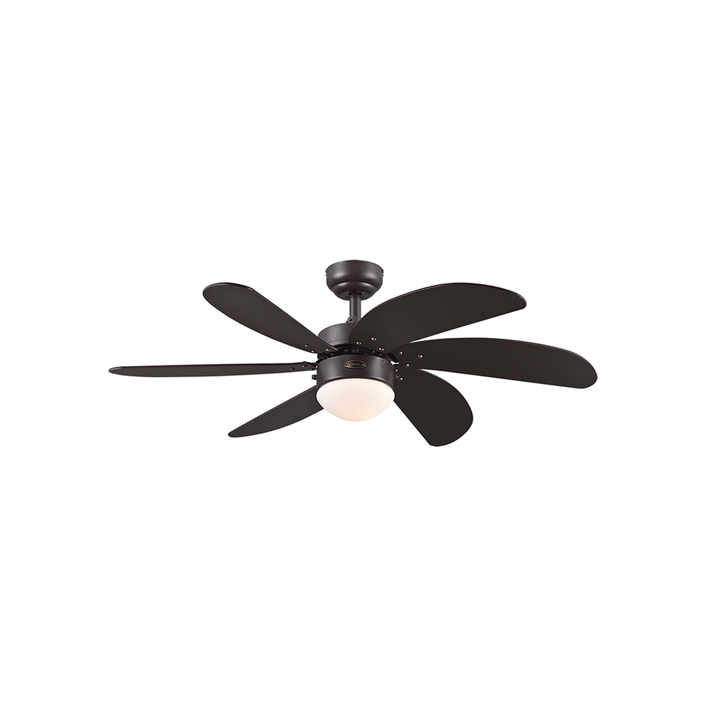 Ventilador techo 42" 6a 1l turbo 72502