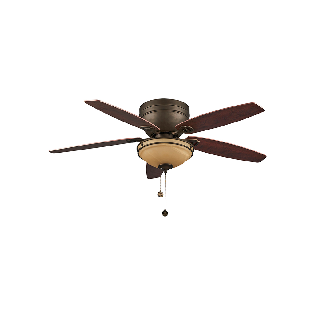 Ventilador techo 52" 5a 1l carol 72002 bronce
