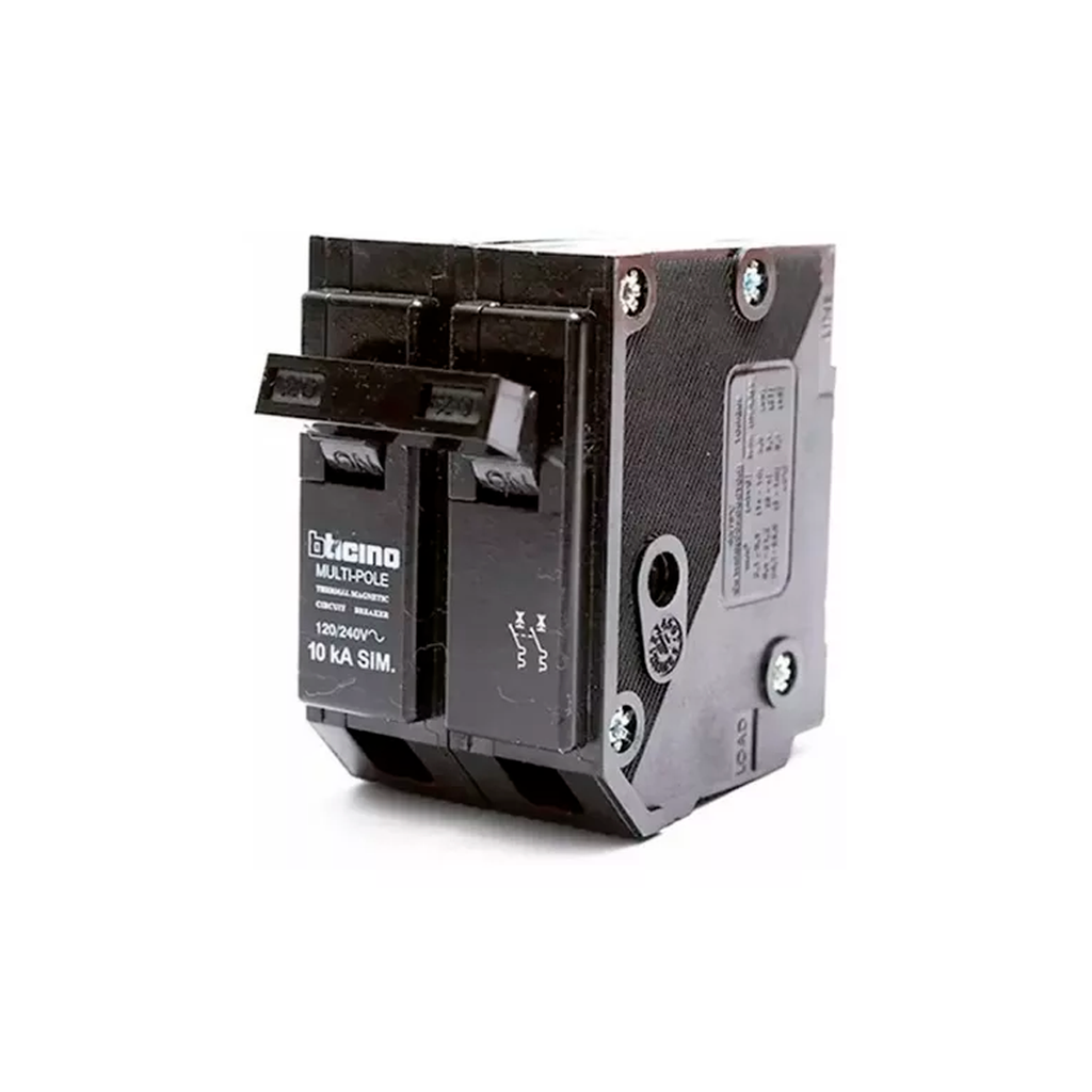 Breaker bipolar 15amp bticino 8902/15n