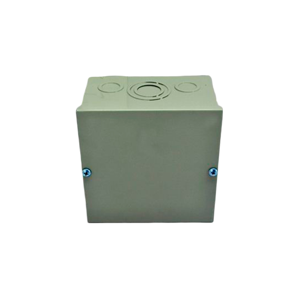 Caja electrica metal registro 6"x6"x4"