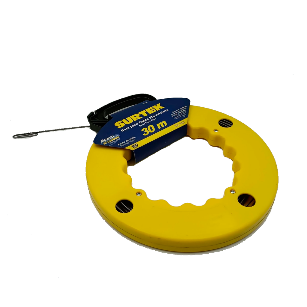 Guia para cable metal 30mt=100' surtek 112601