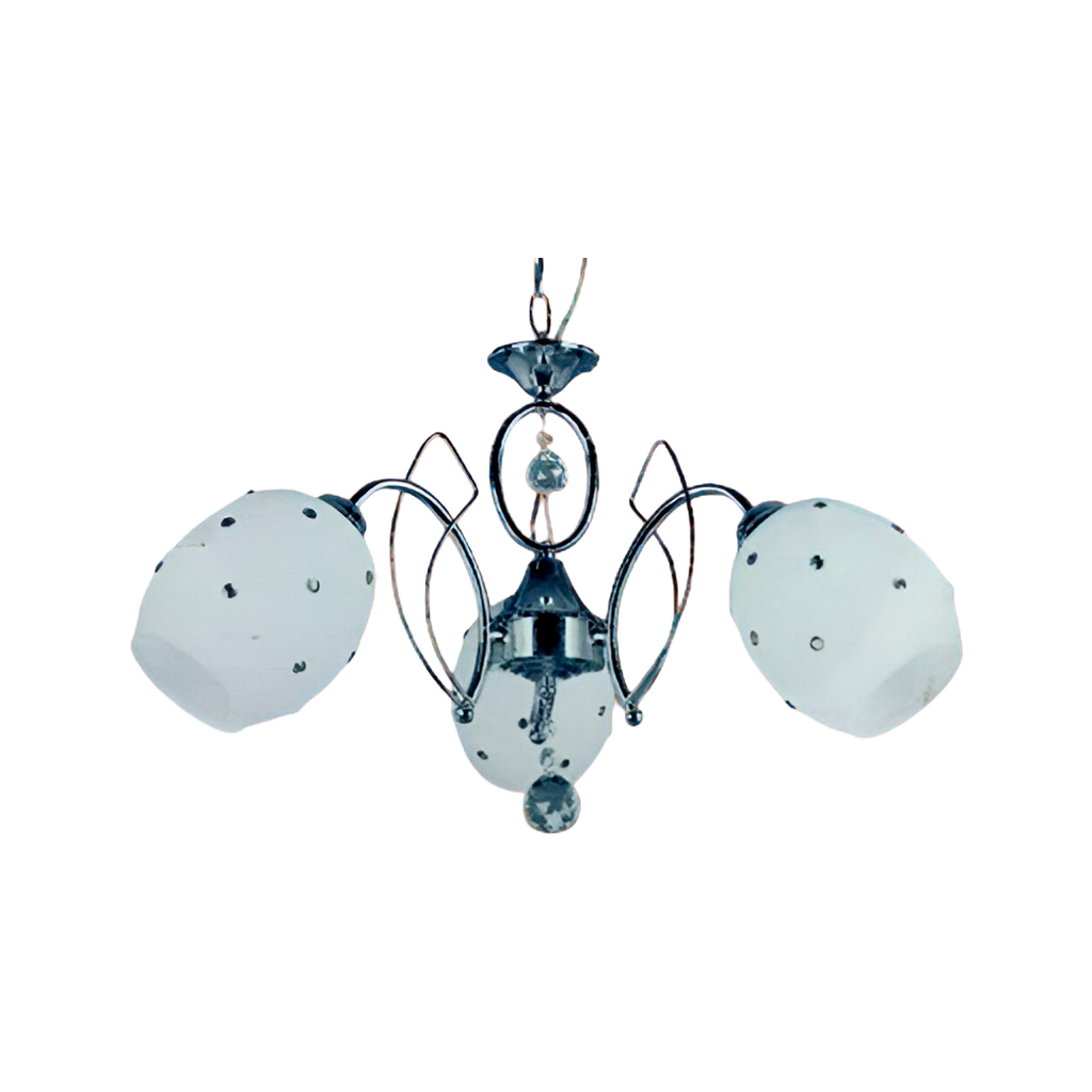 Lampara colgar 3l mundi d-59484-3 cromo