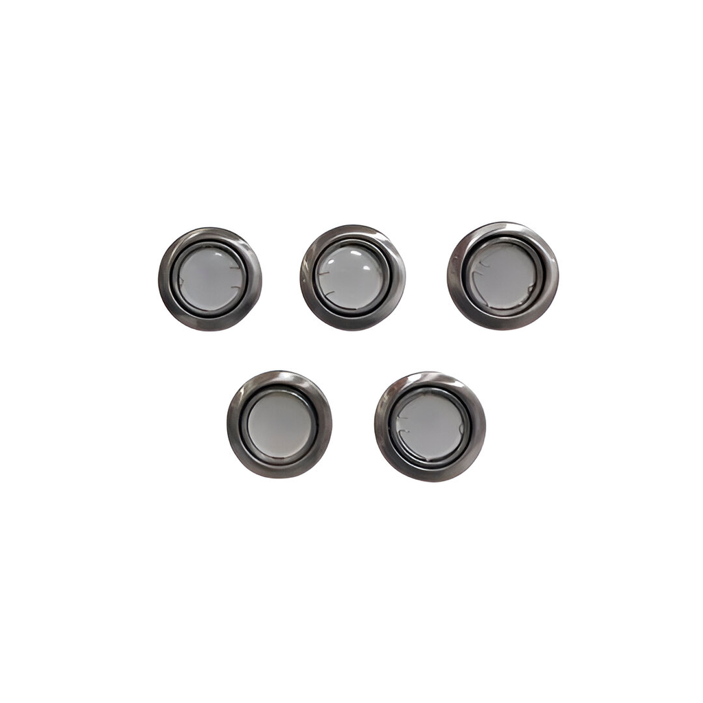 Lampara techo led 1l 3w 5821-4 5p niquel/s