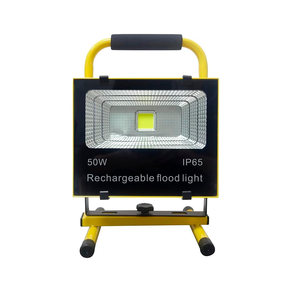 Lampara trabajo led 50w recargable etl-242