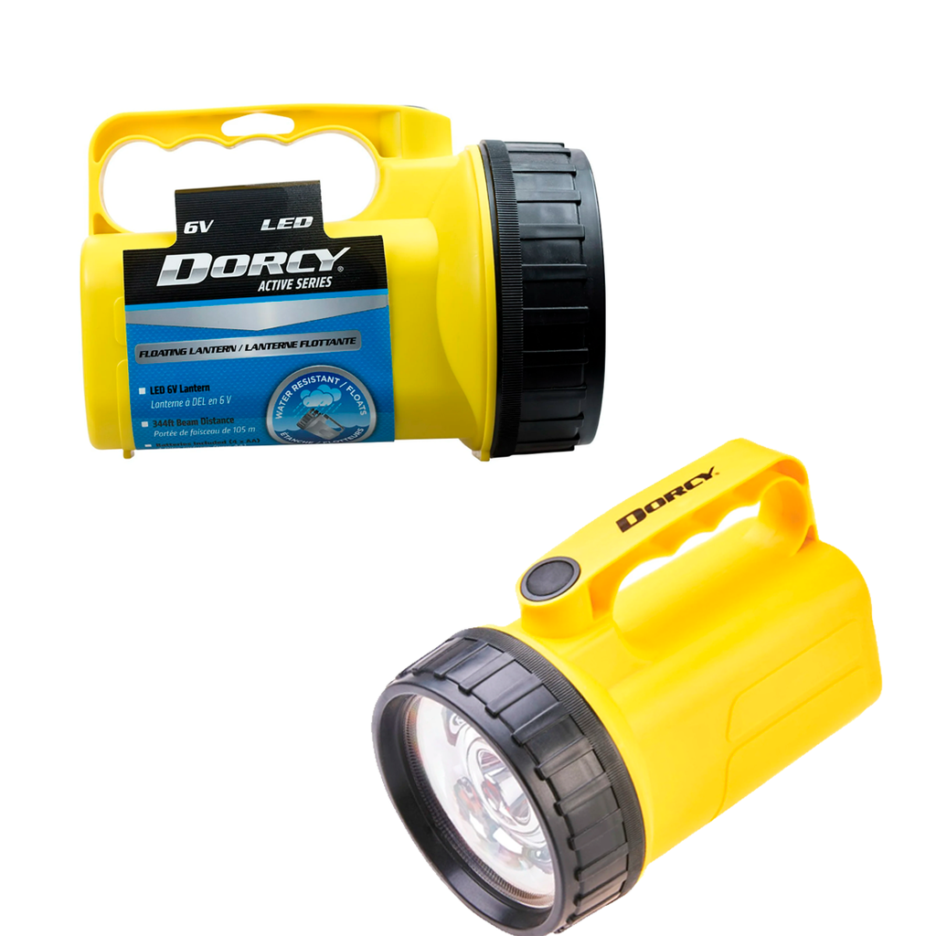 Linterna mano con bateria 6v dorcy 41-2079 varios colores