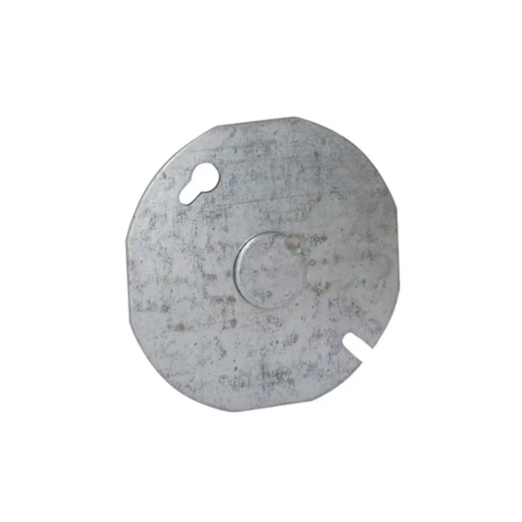 Placa ciega metal 4" octagonal oct-ko