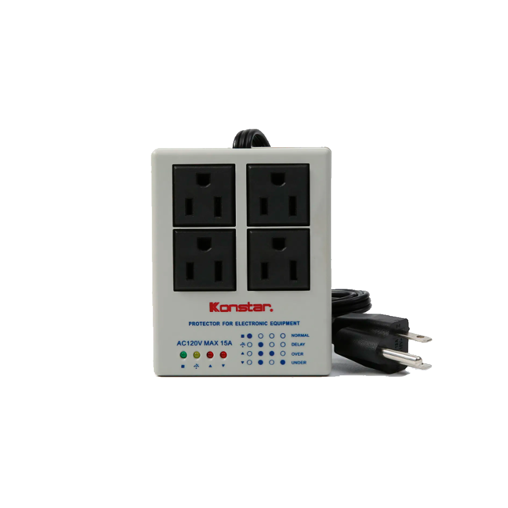 Protector electrico 4-ench 15a topper 016004