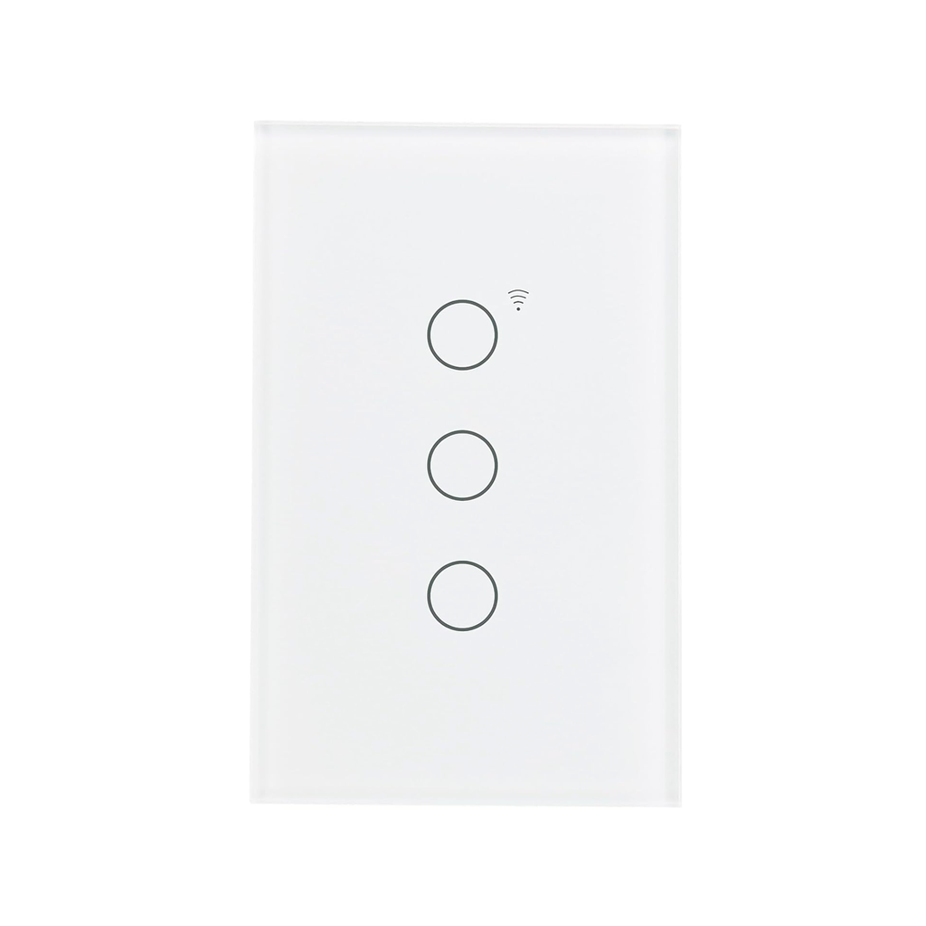 Switch triple wifi touch w803-01-us blanco