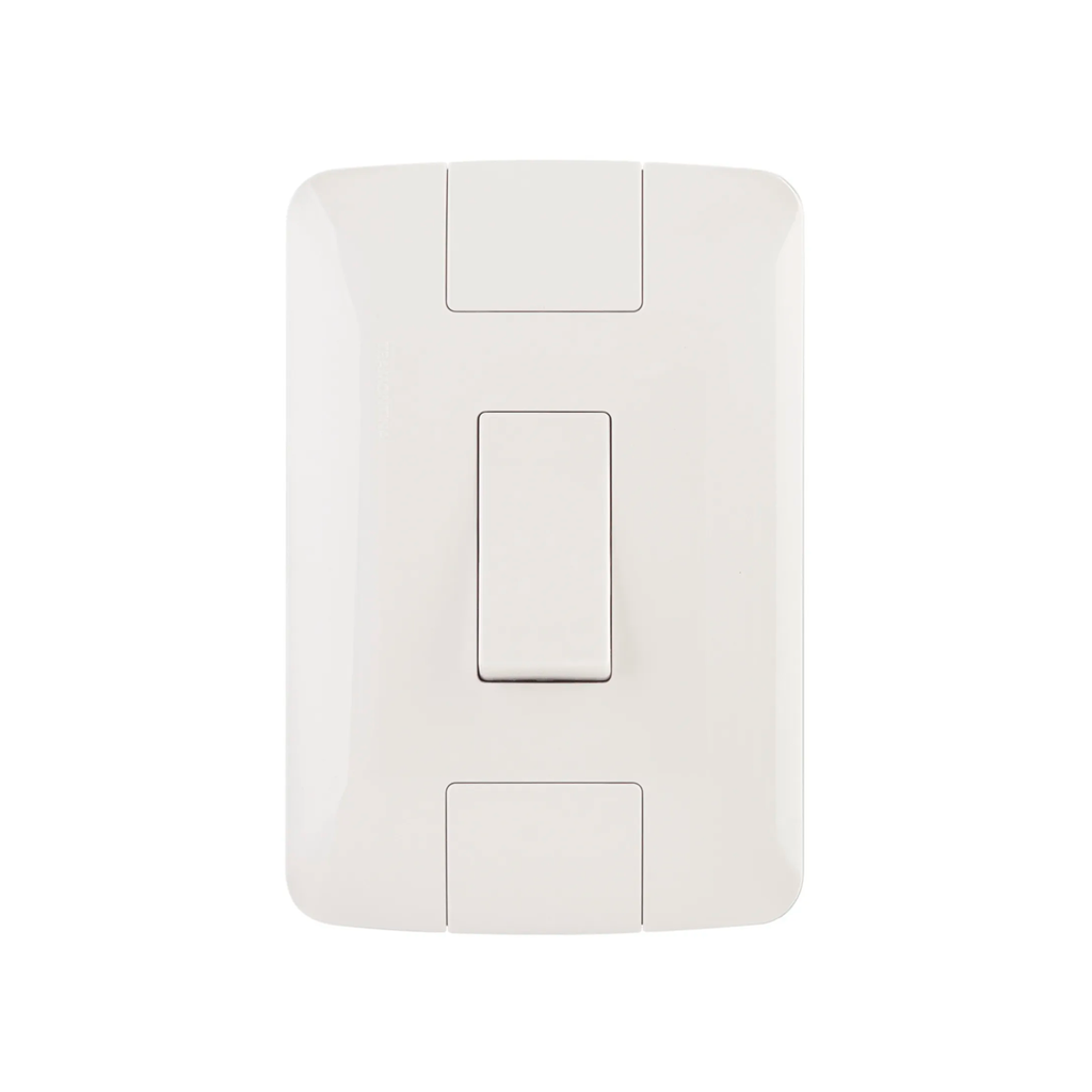 Switch unipolar empotrable 10a tramontina 57241003