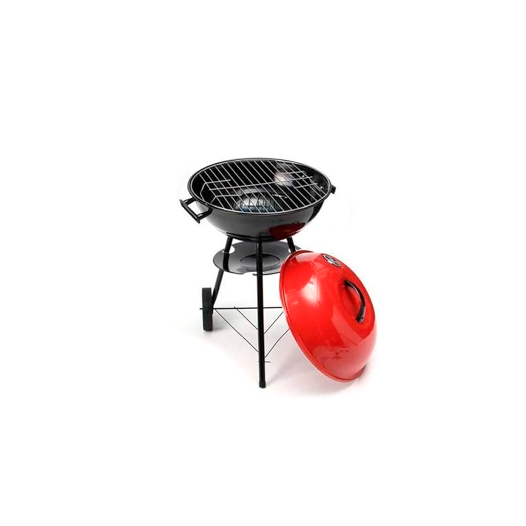 Asador redondo 43cm con tapa/llantas 2-lm1704-1201Anafre