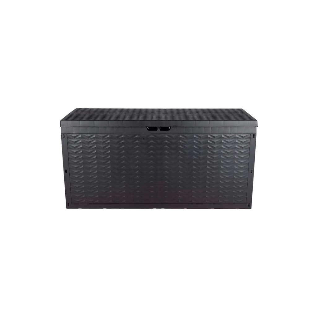 Caja plastica 120x45x60cm con tapa 400840 negro