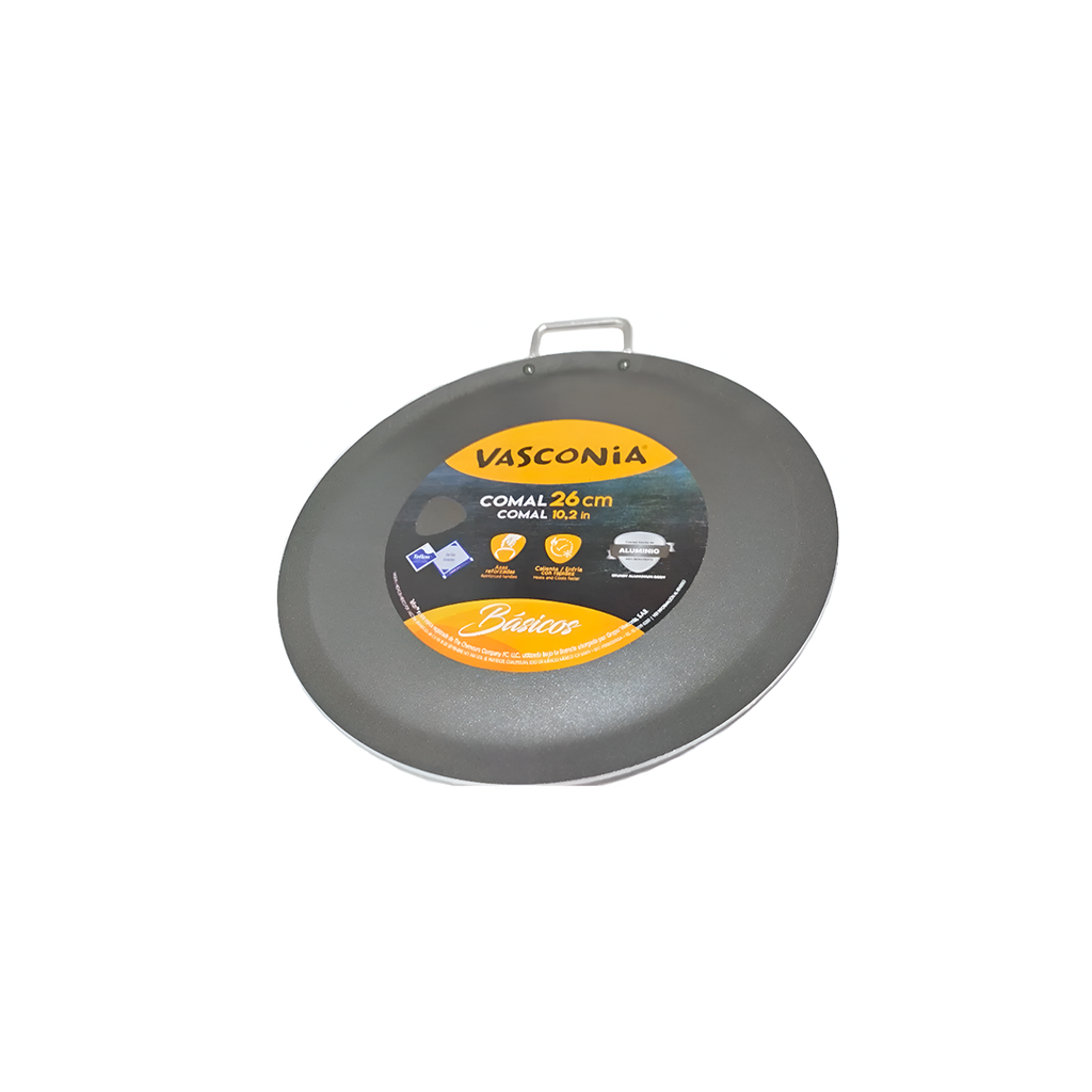 Comal para estufa aluminio 26cm vascon 4021165