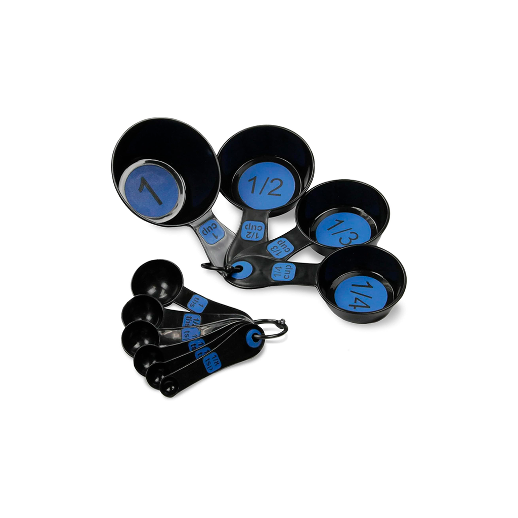 Cuchara medidora plastico 10pcs cheft 42018