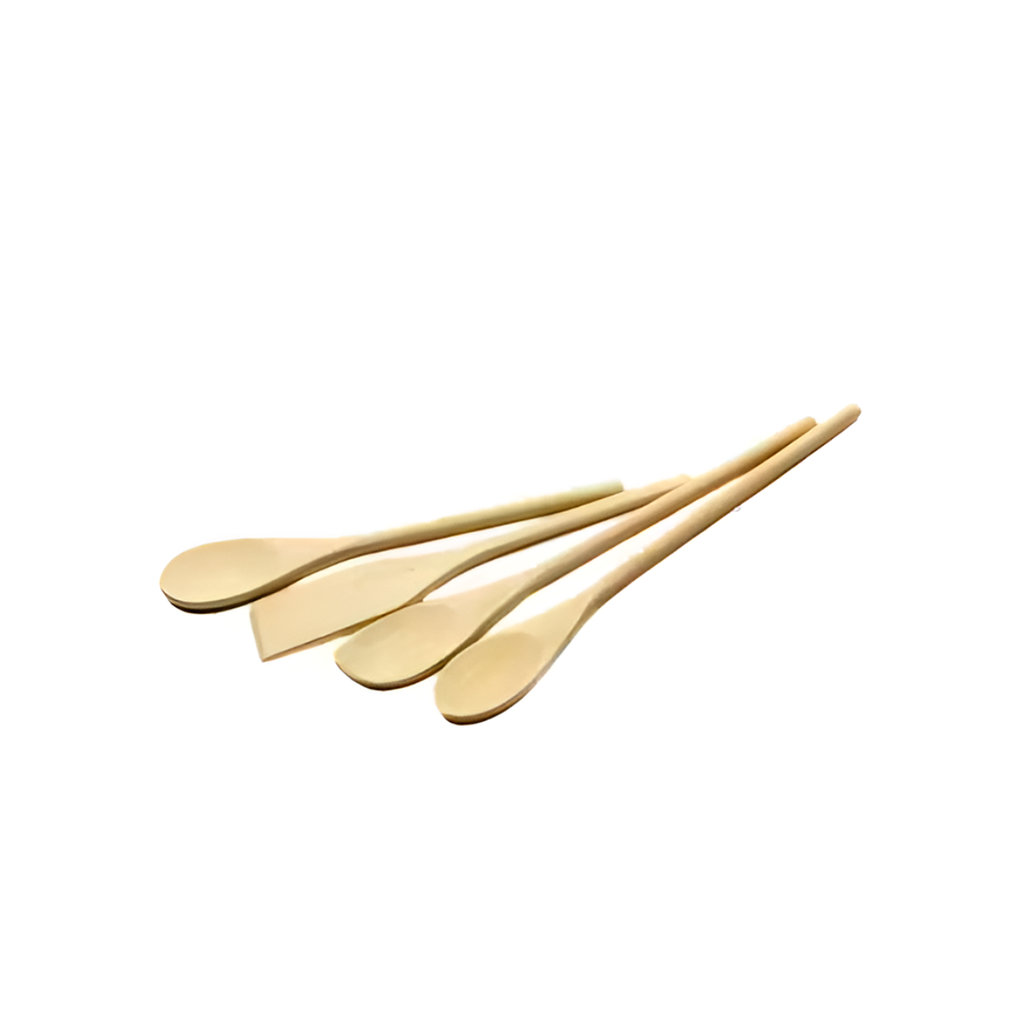 Cucharon de madera 10-12" 4pc chef 21016