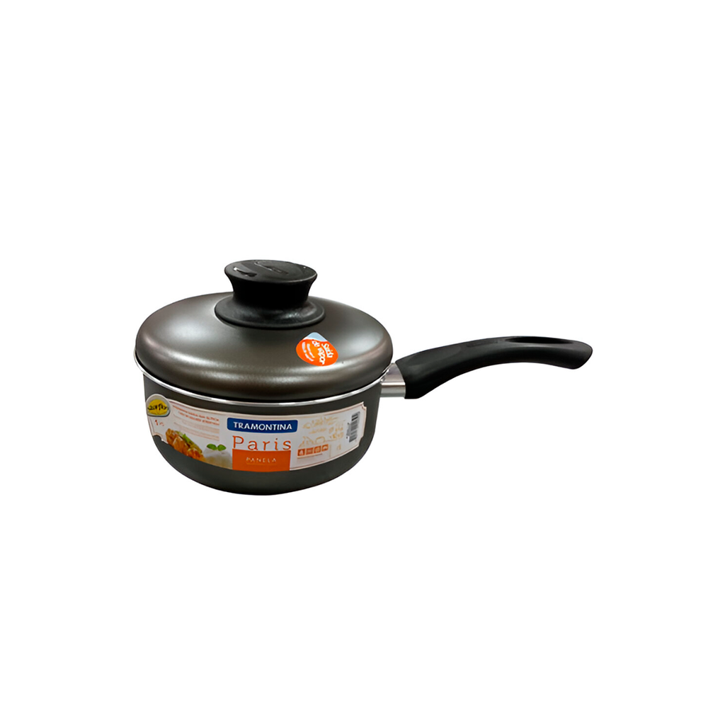 Olla de aluminio 16cm 1.5lt 1mango/tapa 28525/616