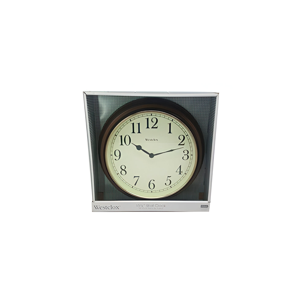 Reloj pared 15.5" redondo plastico 73004p