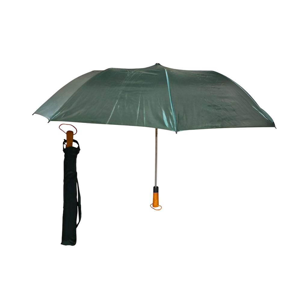 Sombrilla plegable con mango de madera #3 15008