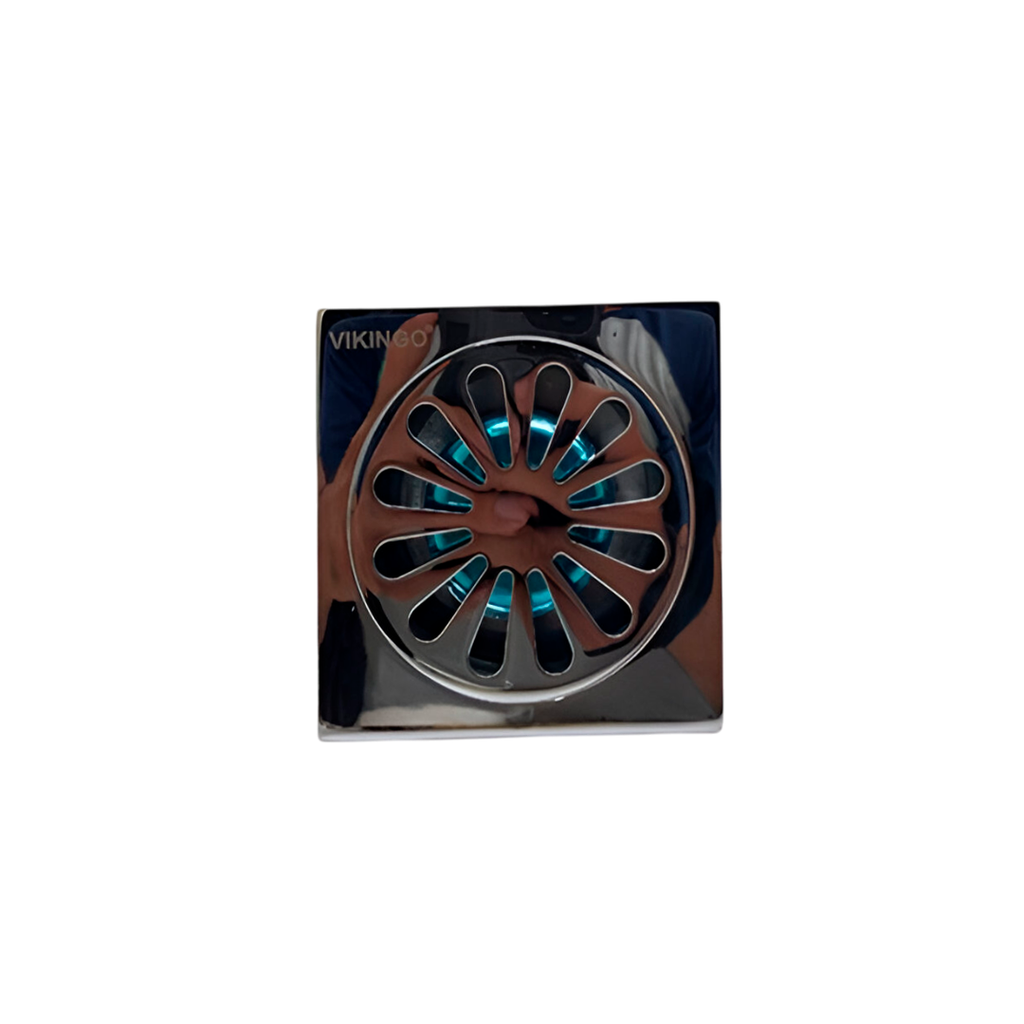 Desague baño metal 4"x4" vikingo sd44